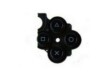 PSP 3000 Button Rubber Black
