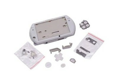 PSP Go Full Housing Shell Faceplate (White)
