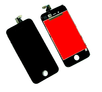for iphone 4g lcd complete black 