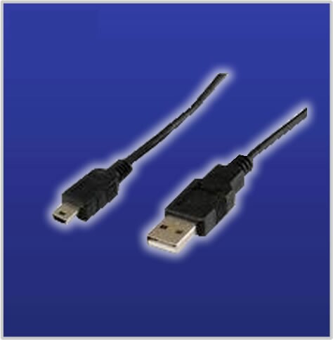 USB TO MINI USB CABLE (0.8METERS)
