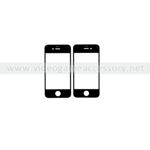iPhone 4S Front Glass Cover Black