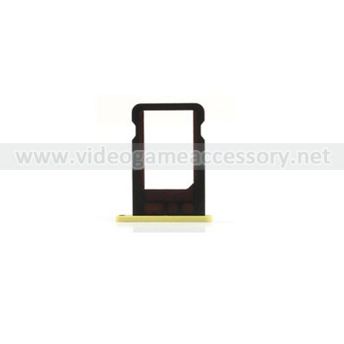 iPhone 5C Sim Card Tray Holder Yellow 