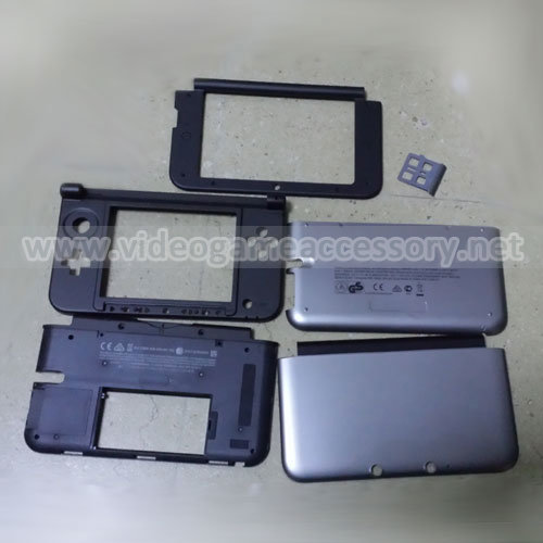 3DS XL Shell Silvery