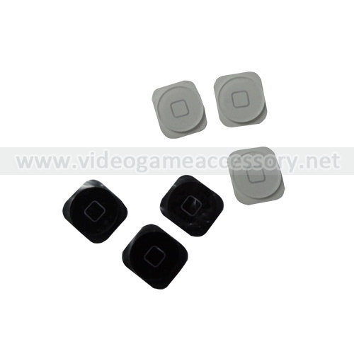 iphone 5 home button Black and White 