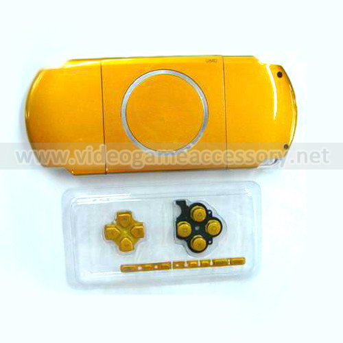 PSP 3000 Full Case Yellow