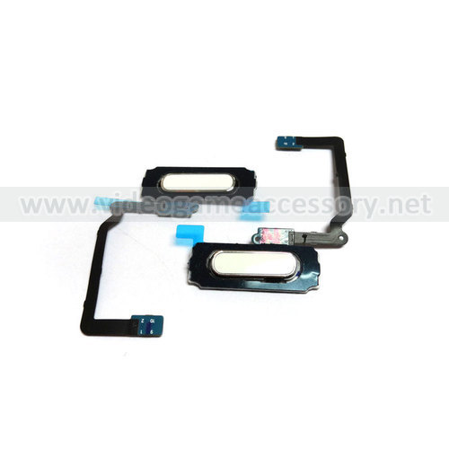 Samsung S5 home button  with flex cable white