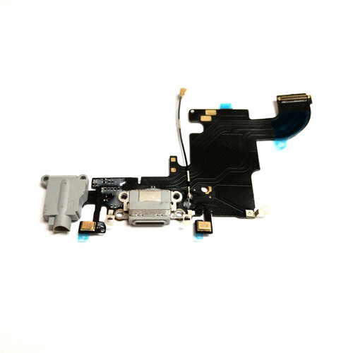 iphone 6S Charging Port Dock Flex Cable with Headphone Jack Grey