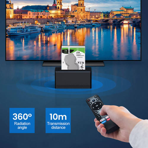 4K HDD TV Box X6 Smart TV Box Android 11