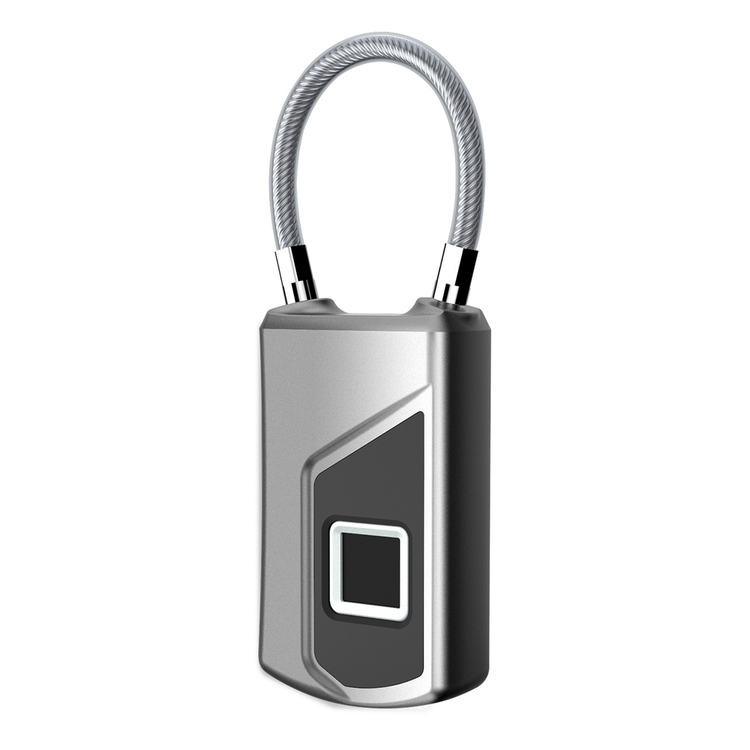 Security Fingerprint Lock Finger Padlock L1 USB Charge Only