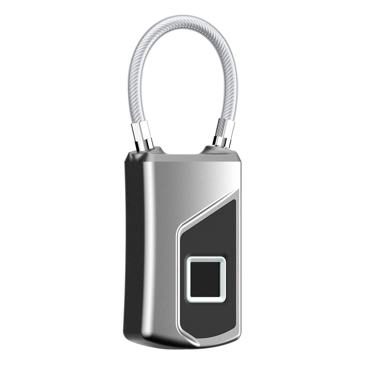 Security Fingerprint Lock Finger Padlock L1 USB Charge Only