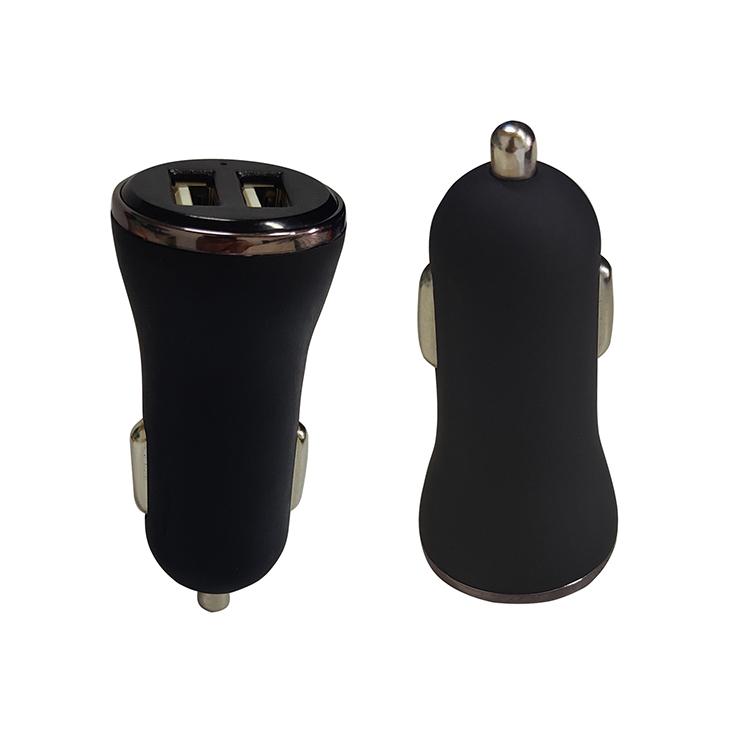 USB Car Charger Dual Port Power Adapter SC-2USB-24W_4.8A