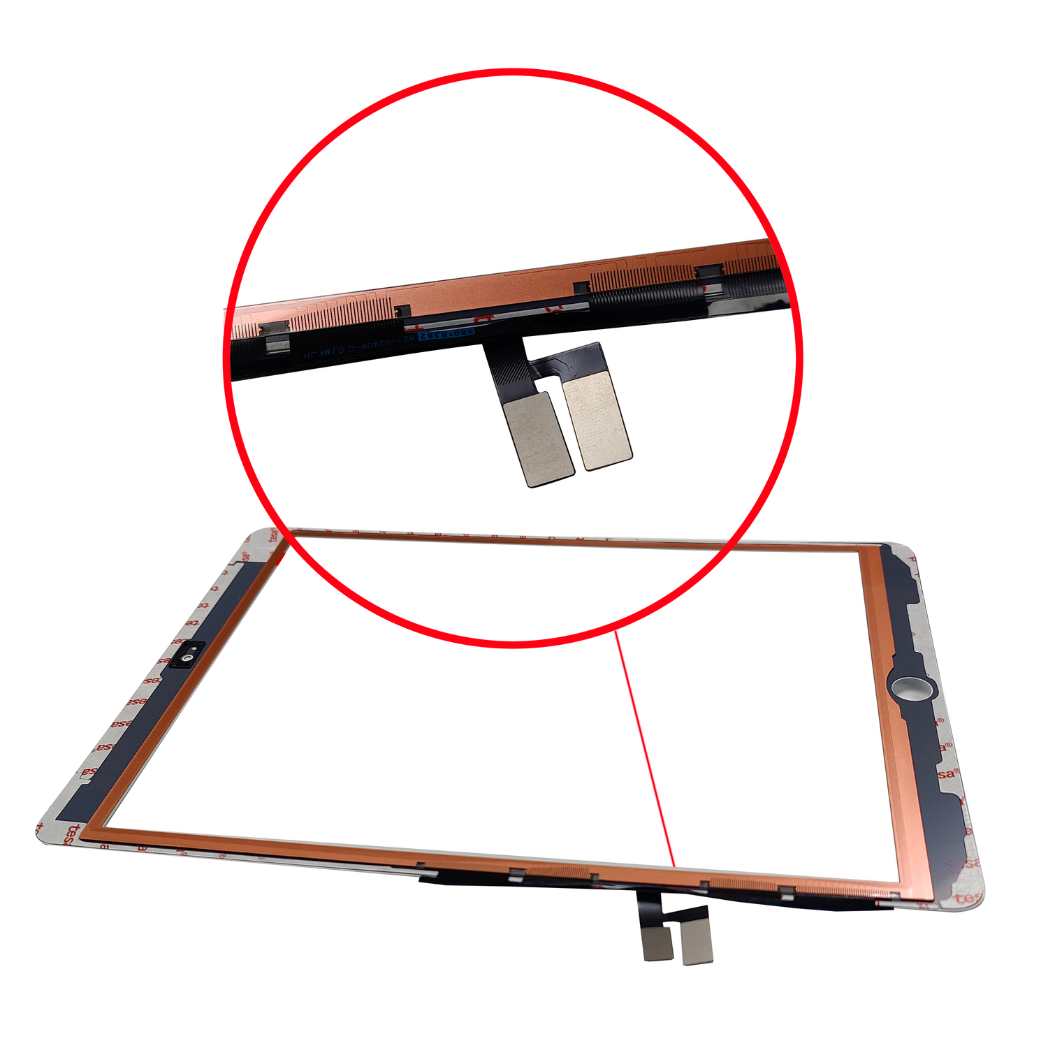New Arrival iPad 7_8 Digitizer Black Replacement